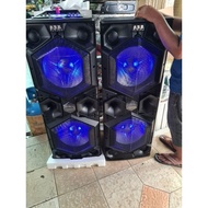 SPEAKER AKTIF BLUETOOTH TANAKA DIAMOND DOUBLE 15 INCH (Khusus Kota