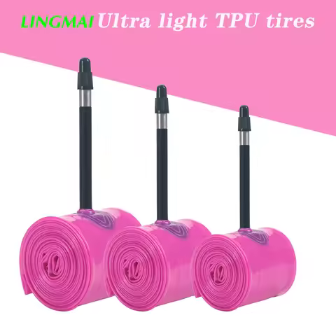 Ultralight Bike Inner Tube 700 18-32C 35-40C Road MTB Bicycle TPU Inner Tire 700c 65mm Length French