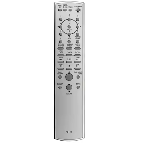 IDUD Replace RC-1109 Remote Control For Denon AV Receiver Power Amplifier Controller