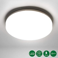 LED Ceiling Lights, Öuesen 18W IP44 Waterproof, Cool White 5000K, 1650LM Round LED Ceiling Lights, Lighting,for Living R