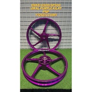 ENKEI G500/SP500 VIRAL PURPLE KILAT PNP Y125Z/LCV8FI SIZE 1.4/1.6x17