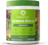 Amazing Grass Greens Blend Energy Lemon Lime 7.4 oz (210 g)