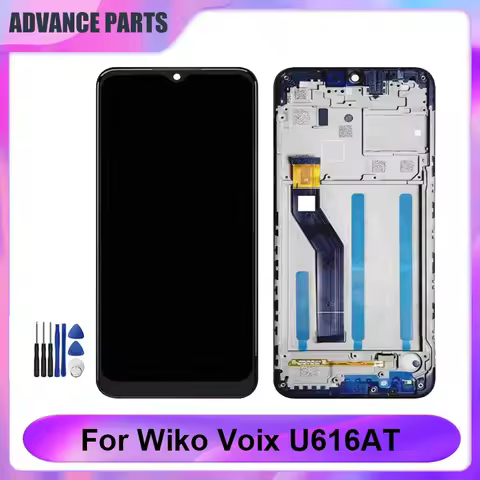 6.5'' For Wiko VOIX LCD Display Screen Touch Panel Digitizer For Wiko Voix U616AT LCD Screen U616AT 