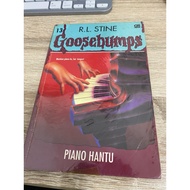 Preloved - Indonesian Novel - Horror Series - Goosebumps - Piano Stone - Front Page StampADA
