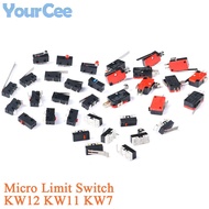 5Pcs Micro Switch 5A/16A 250VAC SPDT Momentary KW7 Limit Switch V-15-1C25 KW7-0 KW7-1 KW7-2 KW12 KW1