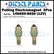 PULLING ELECTROMAGNET Lifting Magnet Shut Off Solenoid 12V 146650-8520 for ISUZU 4BD1 4BD2 4BE1 4BE2