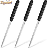 TOPTOOL 3 Pieces Letter Opener Letter Opener, Stainless Steel Grip Open Letter, Handle Humanized 3 P