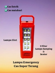 Lampu Emergency - Lampu Led Emergency - Lampu Cas Charger Rechageable