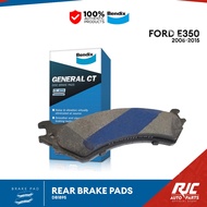 BENDIX BRAKE PAD FORD E350 REAR 2008-2015 DB1895 E350 1set