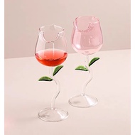 UNIQUE WINE GLASS Colorful Wine Glass Korean Style Goblet Glass Korean Glass / Wine Glass Wine Glass