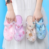 Jelly Shoes Women Summer Slippers 2024 Women Anti-slip Jelly Sandals Beach Korean Version Wedge Hole Shoes Garden