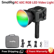 SmallRig 4808/4810 RC 60C RGB Video Light 2500K-10000K Powerbank Clamp Edition