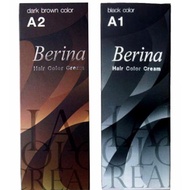 Berina A1 Thai hair dye black, A2 brown - Genuine Product Type 1