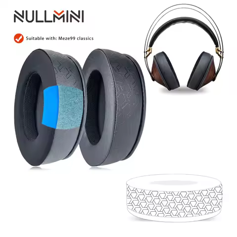 NullMini Replacement Earpads For Meze 99 Classics Headphone Cooling Gel Earmuffs Ear Cover Headband 