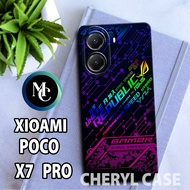 Rubber case for Xiaomi poco X7 PRO/CC39/ Esport Motif/case Poco X7 PRO Casing/softcase Poco X7 PRO