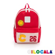 CILOCALA 限量版亮彩尼龍防潑水SUTAJYAN棒球外套後背包-中大-紅