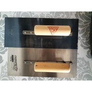 4 1/2" Blue Iron Steel Cement Plastering Trowel  99999 Plastering Trowel Made in Singapore