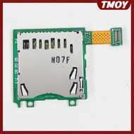 TMOY 1Pcs Game Console Accessories Replacement Parts For 3DS/NEW 3DS Micro SD Card Slot Soet TF Card