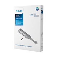 โคมไฟถนนโซลาร์เซลล์PHILIPS พร้อมขาจับ LED 200W DL PHILIPS รุ่น BRC010/200W/765kit สีเทา