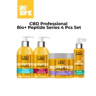 OHSOME - CBD Professional Bio+ Peptide 4 in 1 Package - Shampoo + Conditioner + Hair Mask + Hair Ton