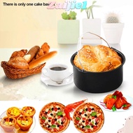 ZAIJIEEE Baking Tray 6/7/8 Inch Across Cake Barrel Bread Pizza Pan Air Fryer Accessories Pan Round