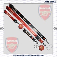 GANTUNGAN TALI LANYARD/GANCI/PIN/ KEYCHAIN/hp BALL CLUB.. ARSENAL ARSENAL ARSENAL