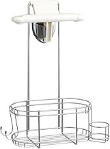Belca FH-317 Stainless Steel Shower Rack, 1 Tier, Width 9.1 x Depth 5.2 x Height 15.1 inches (23 x 1