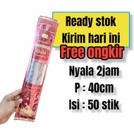 Dupa Hio Maharaja Gold Besar 50stik 40cm