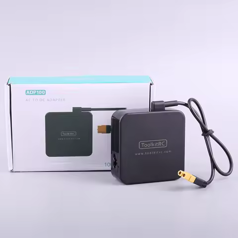 ToolKitRC ADP100 100W 20V Power Supply XT60 Output Adapter for M6D M7 M6 M4Q M6DAC IMax B6 Charger