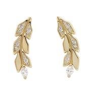 [二手] Tiffany & Co. Victoria Vine Climber 耳環，K18（黃金），鑽石。