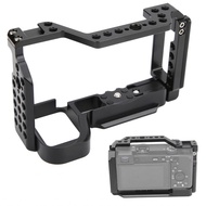 Camera Metal Rabbit Cage Photography Black Aluminum Alloy High Strength Wear Resistance for A6600 Vi