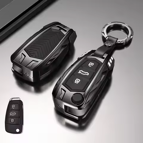 For Audi A4 B7 A6 C5 C6 A1 A3 8P TT Q3 Q2 Q7 TTS R8 S3 S6 RS3 RS6 Accessories Silicone Car Key Caps 