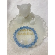 AQUAMARINE BRACELET Ice AQUAMARINE (Old Beads)
