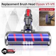 MLIFE - อุปกรณ์ Dyson V7 V8 V10 V11 V15 อะไหล่ หัว หัวดูดฝุ่น หัวต่อ หัวแปรง ขาตั้ง - Absolute Fluffy Soft Roller Head Quick Release Electric Floor Head for Vacuum Cleaner Repair Parts