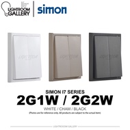 SIMON I7 SERIES WALL SWITCH – WHITE / CHAMPAGNE / GBK - LIGHTROOM GALLERY