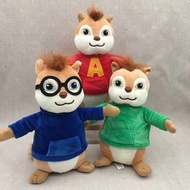 Kawaii Alvin And The Chipmunks Plush Toys 3pcs/Set Alvin Simon Theodore Doll Soft Stuffed Toys Room 
