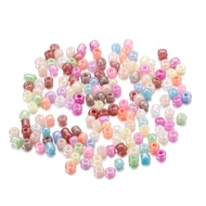 300pcs St.kunkka 4mm Sweets Color Charm Czech Glass Beads Cute Bulk Small Bead For DIY Bracelet Handicraft Jewelry Makings