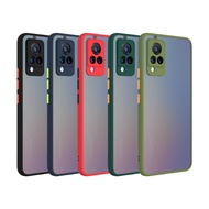 EllaStuff COD Available CASE Vivo V21 5G Case Softcase Transparent Matte Case Casing Vivo V21 5G