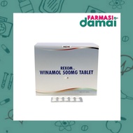 Paracil Paracetamol 500mg 1 X 10's / WINAMOL (PARACETAMOL 500MG) 10'S