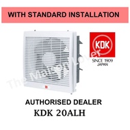 [Installation] KDK 20ALH 25ALH Exhaust Fan Ventilating Fan Ventilation Fan Installation Install 20ALA TML