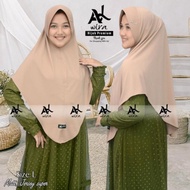 Sale 6.6 Alwira.Outfit Jilbab Instan Size L Original By Alwira ☑