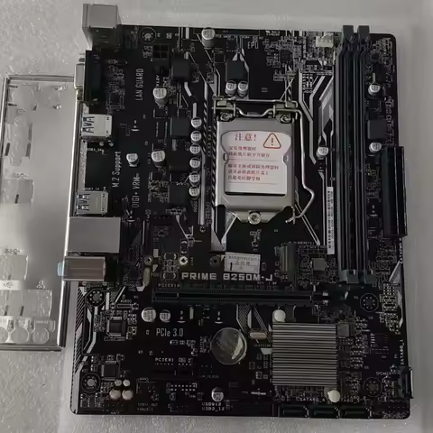 used for ASUS PRIME B250M-J LGA1151 Intel B250 mATX Motherboard DDR4 M.2 SATA3 USB3.0