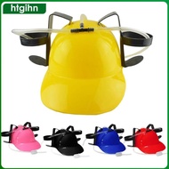 Drinking Helmet Beer Can Hat W/ Straw Guzzler Drink Drinking Holder Hen Game