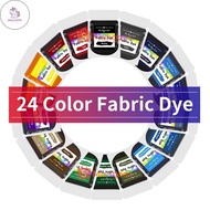 UN 24color fabric dye tie dye color powder
