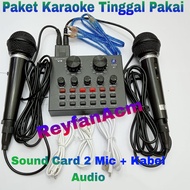 SoundCard V8 Mixer External Sound card V8 USB Audio Live Broadcast V8 sound effect secara live