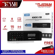 Kbox3 SD with Wired Microphone Karaoke Player