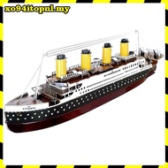 XOPNL Color Titanic Puzzle DIY Cruise Ship Assembled Model Kits Children Educational Toys .