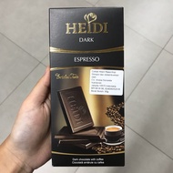 Heidi Espresso Chocolate Dark Chocolate 80 GRAM