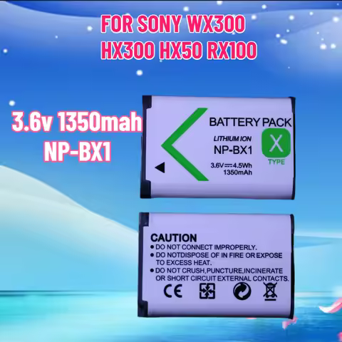 NP-BX1 Battery or Charger for Sony NP BX1 Battery FOR SONY WX300 HX300 HX50 RX100 II HX60 Camera Bat