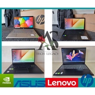 LAPTOP GAMING DESIGNER ENGINEERING | ASUS HP LENOVO | NVIDIA | HIGH SPEC LAPTOP